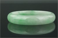 Chinese Green Jadeite Bangle