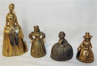 Group Of 4 Figural Bells