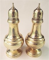 Pair Of Arrowsmith Sterling Silver Shakers