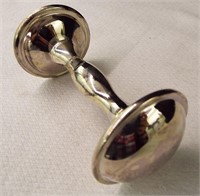 Silver Plate Baby Rattle