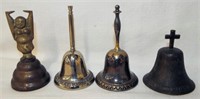 Group Of 4 Misc. Bells