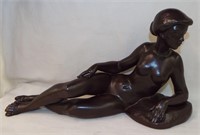 Lladro Figure Of Nude Signed V. Martinez