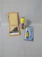 Pit Bull 6 PC. Crown style wooden drill set