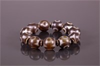 Chinese Tibet Tianzhu Agate Bracelet