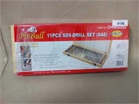Pit Bull 11 PC. SDS drill set - SAE