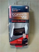 Copper Fit back support, unisex
