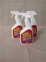 3 PC. Original k'rud Kutter concentrated cleaner