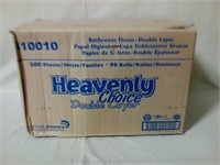 Heavenly Choice dbl. layer bathroom tissue 96 roll