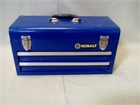Kobalt toolbox with 2 drawers & carry handle