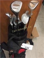 GOLF BAG W/ CLUBS