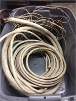 TOTE OF HEAVY DUTY WIRE
