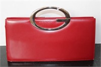 Red Leather Gucci Purse