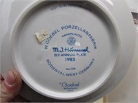 HUMMEL PLATE 1985 ANNUAL PLATE .NEW IN BOX