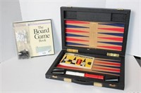 Board Game Book & Backgammon Set