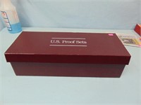 U.S. Proof Sets Box with 25 Proof Sets - 1968 to 1