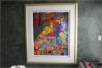 Signed & Numbered Abstract Fruit Print