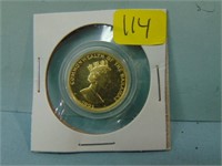1997 Bahamas $100 Gold Proof Coin