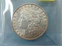 1885 Morgan Silver Dollar - AU