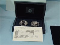 2013 American Eagle West Point Two Coin Set - In O