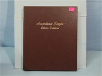 American Silver Eagle Collector's Book with 30 Dol
