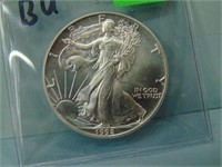 1992 American Silver Eagle Bullion Dollar - BU