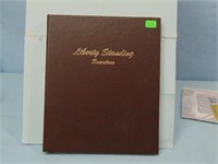 Standing Liberty Silver Quarter Book with Nine Qua