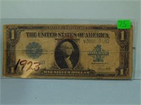 1923 United States Large Size $1 Silver Certificat
