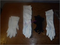 4 Pairs Ladies Dress Gloves