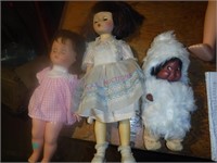 3 Smaller Blinking Dolls