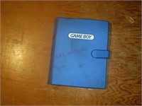 Game Boy Games Binder with 6 Games