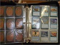 2 LARGE BINDERS OF MAGIC-THE GATHERING CARDS