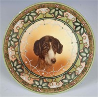 HAND-PAINTED NIPPON PLAQUES AND PLATE