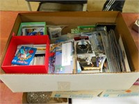 Large Lot of Sports Cards w/ Unopened 1993 Fleer