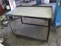 METAL ROLLING CART ( 46 X 28 )