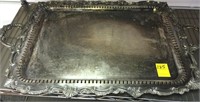 SILVERPLATED TRAY