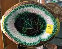 MAJOLICA LEAF PLATTER