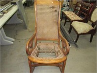 Cane Back and Seat Rocking Chair