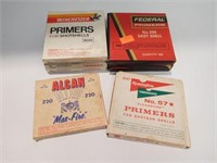 (8) boxes of Shotshell primers to include;