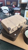 2 x Vintage Suitcases