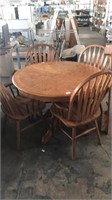 Extension Dining Table and 4 Chairs