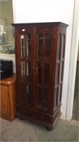 Timber and Glass Display Cabinet