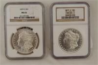 MORGAN SILVER DOLLARS 1879 S MS 63 and