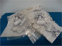 New 20# Polar Bear Drawstring Ice Bags