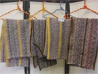 4 Small Woven Rugs
