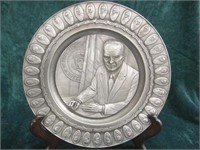 Pewter Eisenhower Plate - Only 7500 Made