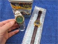 2 new men's wrist watches