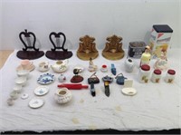 Estate Lot of Display/Thrift Items Mostly Ceramic