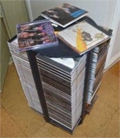 22" TALL CD HOLDER WITH CD'S