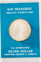 Coin 1880 S Morgan Silver Dollar BU