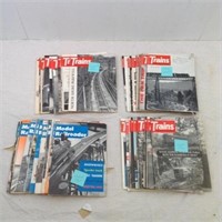 Vtg Trains & Model Railroader Magazines